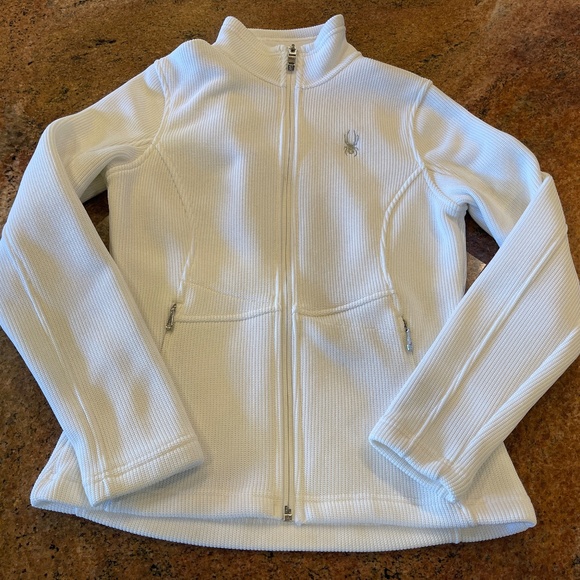 NEW! Spyder White Core Sweater/Jacket Size Small/Petite - Picture 16 of 16